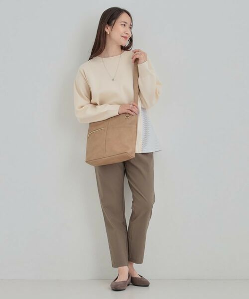 SHOO・LA・RUE / シューラルー ショルダーバッグ | 【8ポケット】フロント切り替えショルダーバッグ | 詳細12