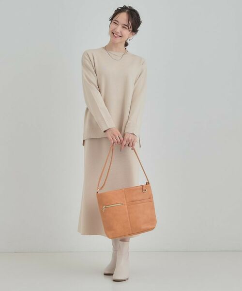 SHOO・LA・RUE / シューラルー ショルダーバッグ | 【8ポケット】フロント切り替えショルダーバッグ | 詳細6