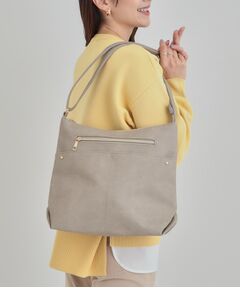 フロントWポケットショルダーバッグ