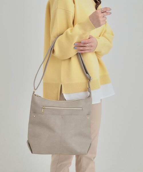 SHOO・LA・RUE / シューラルー ショルダーバッグ | フロントWポケットショルダーバッグ | 詳細1