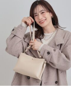 SHOO・LA・RUE / シューラルー ショルダーバッグ | 配色ベルト3層ショルダーバッグ