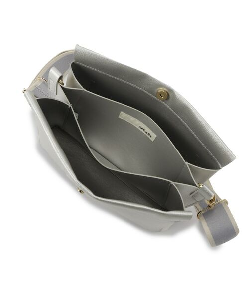 SHOO・LA・RUE / シューラルー ショルダーバッグ | 配色ベルト3層ショルダーバッグ | 詳細17