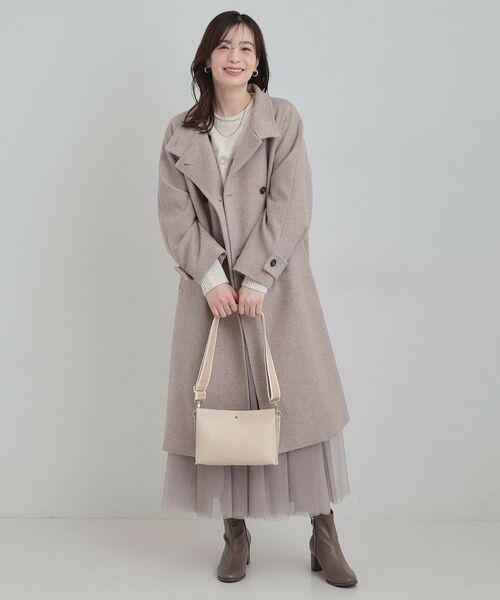 SHOO・LA・RUE / シューラルー ショルダーバッグ | 配色ベルト3層ショルダーバッグ | 詳細2