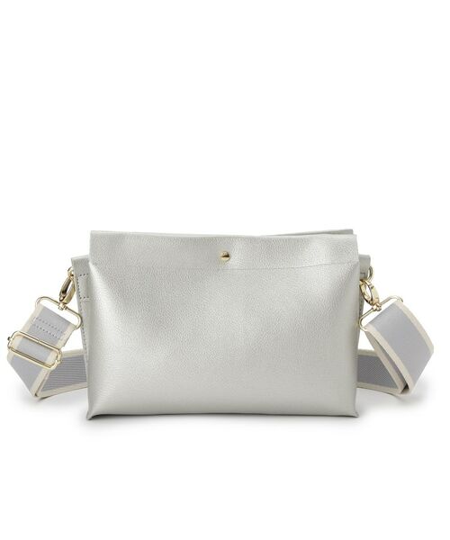 SHOO・LA・RUE / シューラルー ショルダーバッグ | 配色ベルト3層ショルダーバッグ | 詳細9