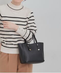 SHOO・LA・RUE / シューラルー トートバッグ | 【軽量】ハンドル金具配色トートバッグ