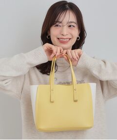 SHOO・LA・RUE / シューラルー トートバッグ | 【軽量】ハンドル金具配色トートバッグ