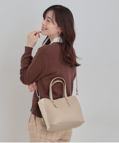 SHOO・LA・RUE / シューラルー トートバッグ | 【軽量】ハンドル金具配色トートバッグ