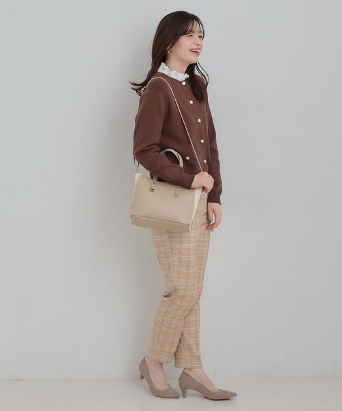 SHOO・LA・RUE / シューラルー トートバッグ | 【軽量】ハンドル金具配色トートバッグ | 詳細10