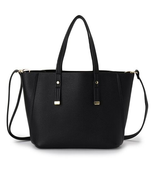 SHOO・LA・RUE / シューラルー トートバッグ | 【軽量】ハンドル金具配色トートバッグ | 詳細11