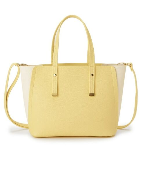 SHOO・LA・RUE / シューラルー トートバッグ | 【軽量】ハンドル金具配色トートバッグ | 詳細14