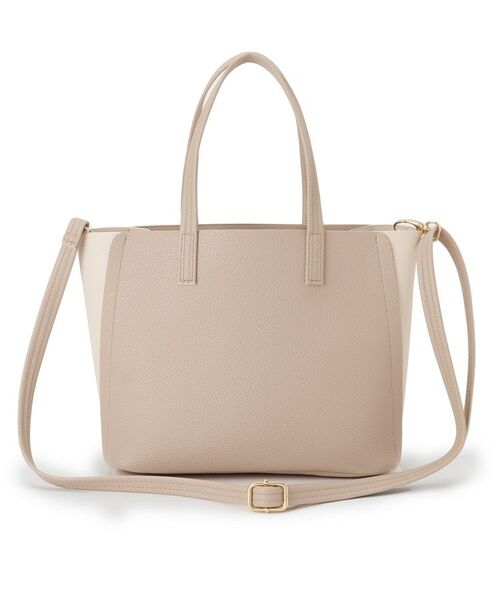 SHOO・LA・RUE / シューラルー トートバッグ | 【軽量】ハンドル金具配色トートバッグ | 詳細17