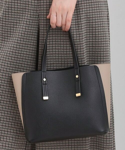 SHOO・LA・RUE / シューラルー トートバッグ | 【軽量】ハンドル金具配色トートバッグ | 詳細5