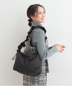 SHOO・LA・RUE / シューラルー ショルダーバッグ | 【撥水】ドロストギャザーショルダーバッグ