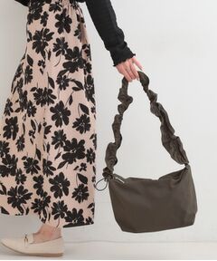 SHOO・LA・RUE / シューラルー ショルダーバッグ | 【撥水】ドロストギャザーショルダーバッグ