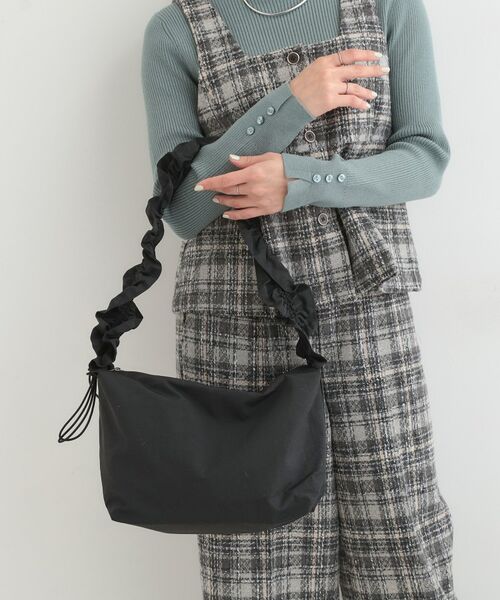 SHOO・LA・RUE / シューラルー ショルダーバッグ | 【撥水】ドロストギャザーショルダーバッグ | 詳細3