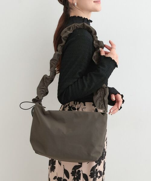 SHOO・LA・RUE / シューラルー ショルダーバッグ | 【撥水】ドロストギャザーショルダーバッグ | 詳細5