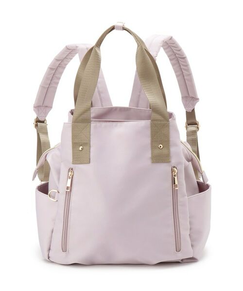 SHOO・LA・RUE / シューラルー リュック・バックパック | 【撥水／2WAY】トートにもなる低反発ベルトの3層リュック | 詳細10