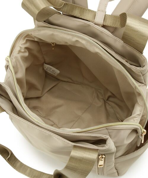 SHOO・LA・RUE / シューラルー リュック・バックパック | 【撥水／2WAY】トートにもなる低反発ベルトの3層リュック | 詳細15