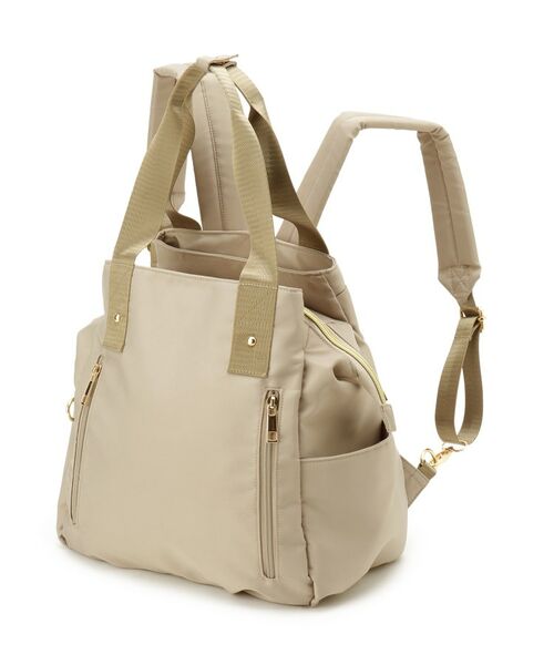 SHOO・LA・RUE / シューラルー リュック・バックパック | 【撥水／2WAY】トートにもなる低反発ベルトの3層リュック | 詳細8