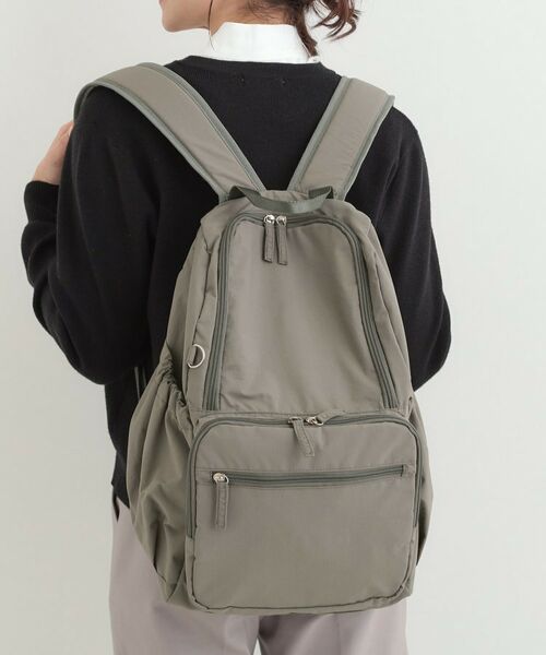 SHOO・LA・RUE / シューラルー リュック・バックパック | 【撥水】ワンタッチショルダー自立リュック | 詳細3