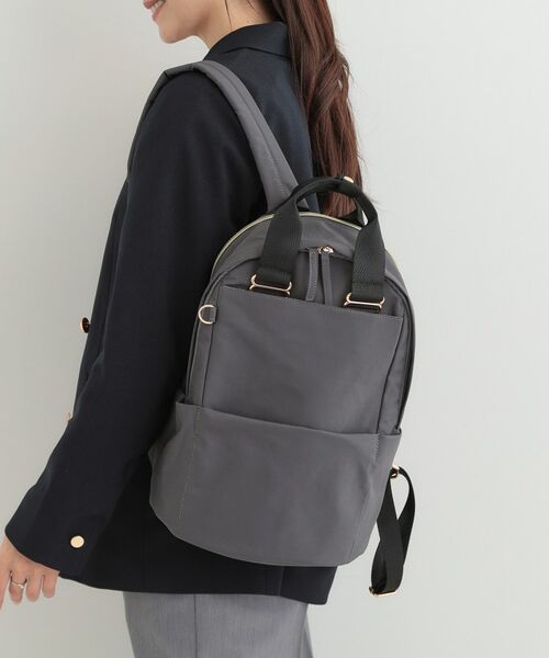 SHOO・LA・RUE / シューラルー リュック・バックパック | 【撥水】キャリーオンラウンドリュック | 詳細1