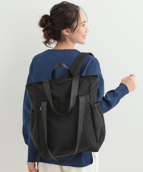 SHOO・LA・RUE / シューラルー リュック・バックパック | 【撥水】トートにもなるスクエアリュック | 詳細1