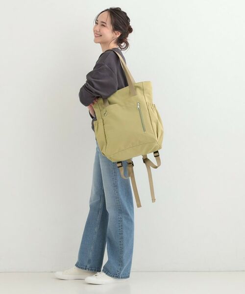 SHOO・LA・RUE / シューラルー リュック・バックパック | 【撥水】トートにもなるスクエアリュック | 詳細4