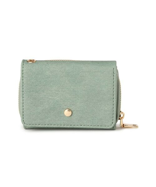 SHOO・LA・RUE / シューラルー 財布・コインケース・マネークリップ | 三つ折りミニ財布（グリーン(422)）