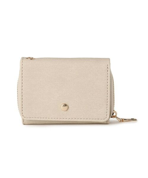 SHOO・LA・RUE / シューラルー 財布・コインケース・マネークリップ | 三つ折りミニ財布（ライトベージュ(451)）