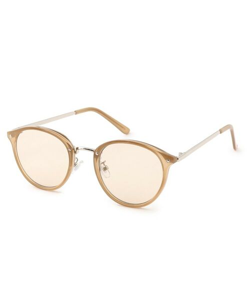 SHOO・LA・RUE / シューラルー サングラス・メガネ | メタル×ボストンサングラス（グレージュ(050)）