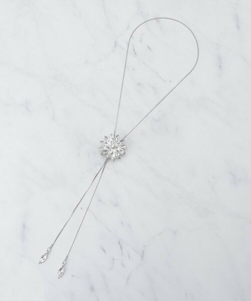 SHOO・LA・RUE / シューラルー ネックレス・ペンダント・チョーカー | ゴージャスフラワーネックレス（シルバー(006)）