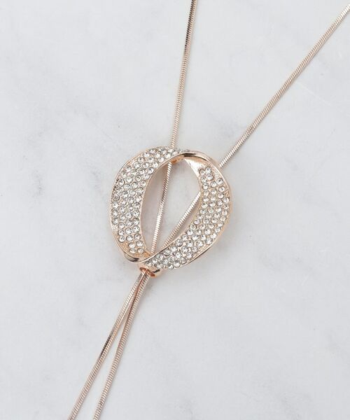 SHOO・LA・RUE / シューラルー ネックレス・ペンダント・チョーカー | キラキラループタイネックレス | 詳細1