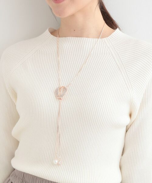 SHOO・LA・RUE / シューラルー ネックレス・ペンダント・チョーカー | キラキラループタイネックレス | 詳細6