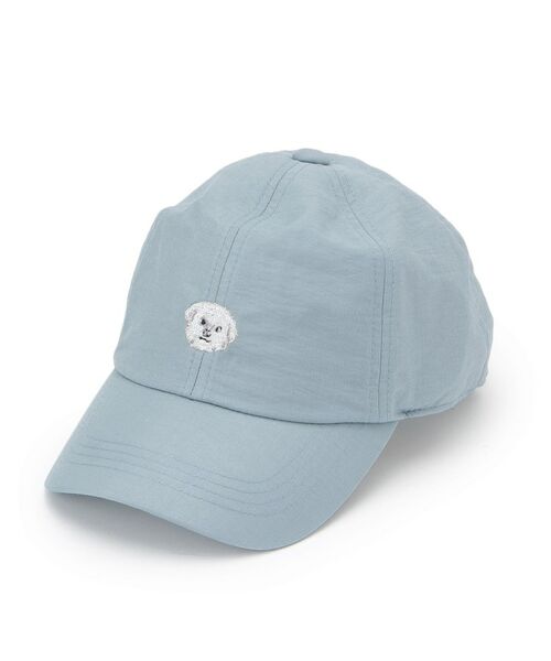 SHOO・LA・RUE / シューラルー キャップ | リアル犬刺繍シャイニーキャップ | 詳細1