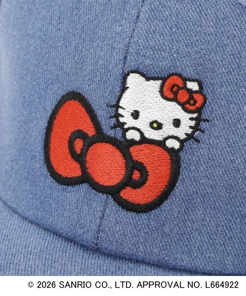 SHOO・LA・RUE / シューラルー キャップ | 【サンリオキャラクターズ】ハローキティ＆クロミ刺繍キャップ | 詳細6