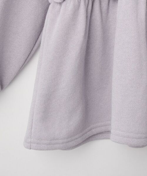 SHOO・LA・RUE / シューラルー カットソー | 【100-150cm】ラメ裏毛ペプラムトップス | 詳細5