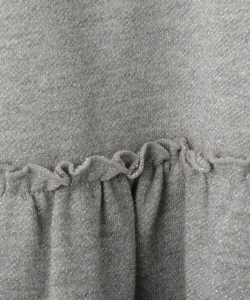 SHOO・LA・RUE / シューラルー カットソー | 【100-150cm】ラメ裏毛ペプラムトップス | 詳細7