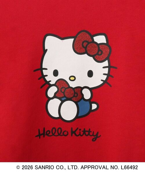 SHOO・LA・RUE / シューラルー スウェット | 【サンリオキャラクターズ】ハローキティ＆クロミラメプリントスウェット | 詳細6