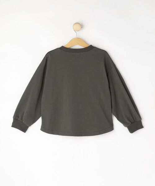 SHOO・LA・RUE / シューラルー カットソー | 【100-150cm】デニムロゴデザインロンT | 詳細2