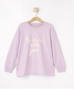 SHOO・LA・RUE / シューラルー カットソー | 【100-150cm】コード刺繍ロンT