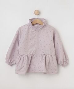 SHOO・LA・RUE / シューラルー レザーブルゾン・ジャケット | 小花柄ペプラムブルゾン