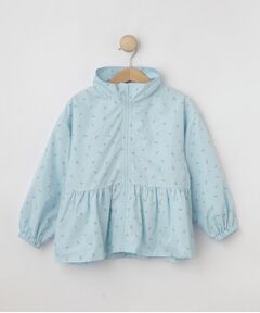 SHOO・LA・RUE / シューラルー レザーブルゾン・ジャケット | 小花柄ペプラムブルゾン