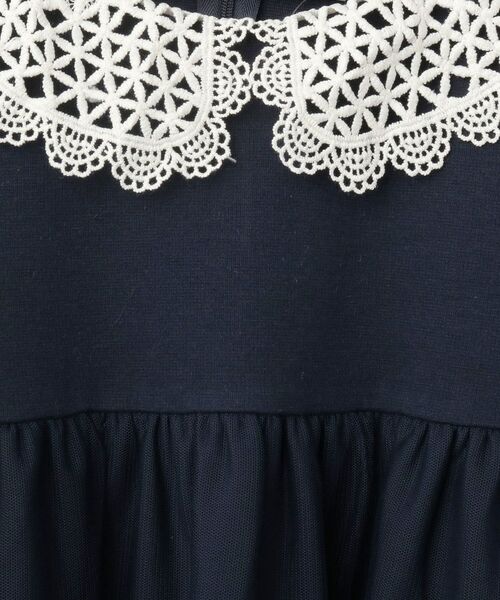 SHOO・LA・RUE / シューラルー ロング・マキシ丈ワンピース | 【110-140cm/プチセレ】チュールドッキングワンピース | 詳細9