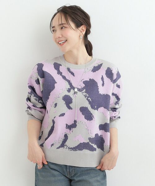 SHOO・LA・RUE / シューラルー ニット・セーター | ニュアンス柄ニット | 詳細1