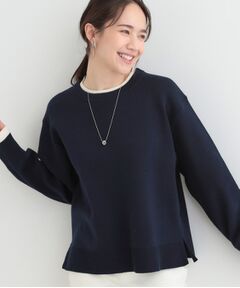 SHOO・LA・RUE / シューラルー ニット・セーター | 配色が上品 スウェットライクニット