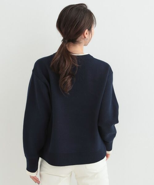 SHOO・LA・RUE / シューラルー ニット・セーター | 配色が上品 スウェットライクニット | 詳細14