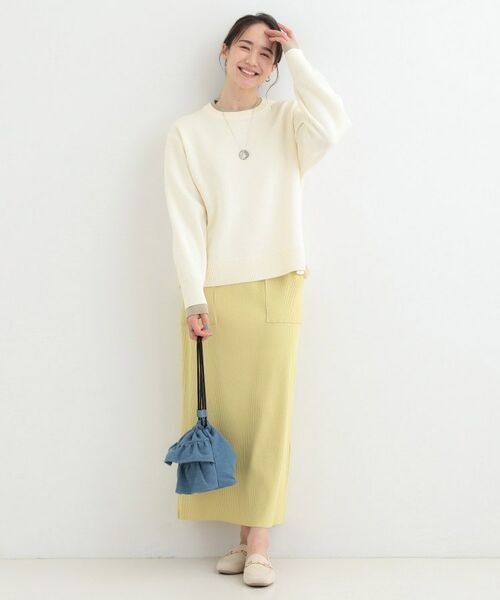 SHOO・LA・RUE / シューラルー ニット・セーター | 配色が上品 スウェットライクニット | 詳細3