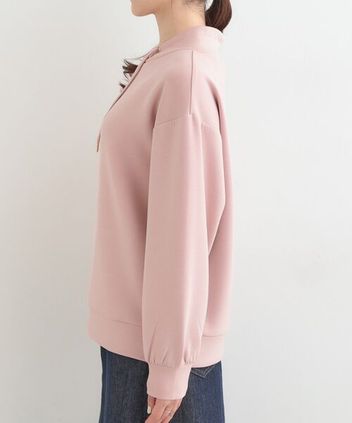 SHOO・LA・RUE / シューラルー カットソー | 【S-LL】なめらかタッチ もちさら ニュアンス襟トップス | 詳細14