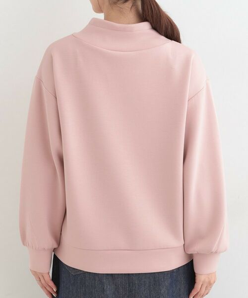 SHOO・LA・RUE / シューラルー カットソー | 【S-LL】なめらかタッチ もちさら ニュアンス襟トップス | 詳細15