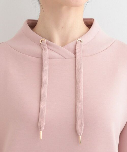 SHOO・LA・RUE / シューラルー カットソー | 【S-LL】なめらかタッチ もちさら ニュアンス襟トップス | 詳細16